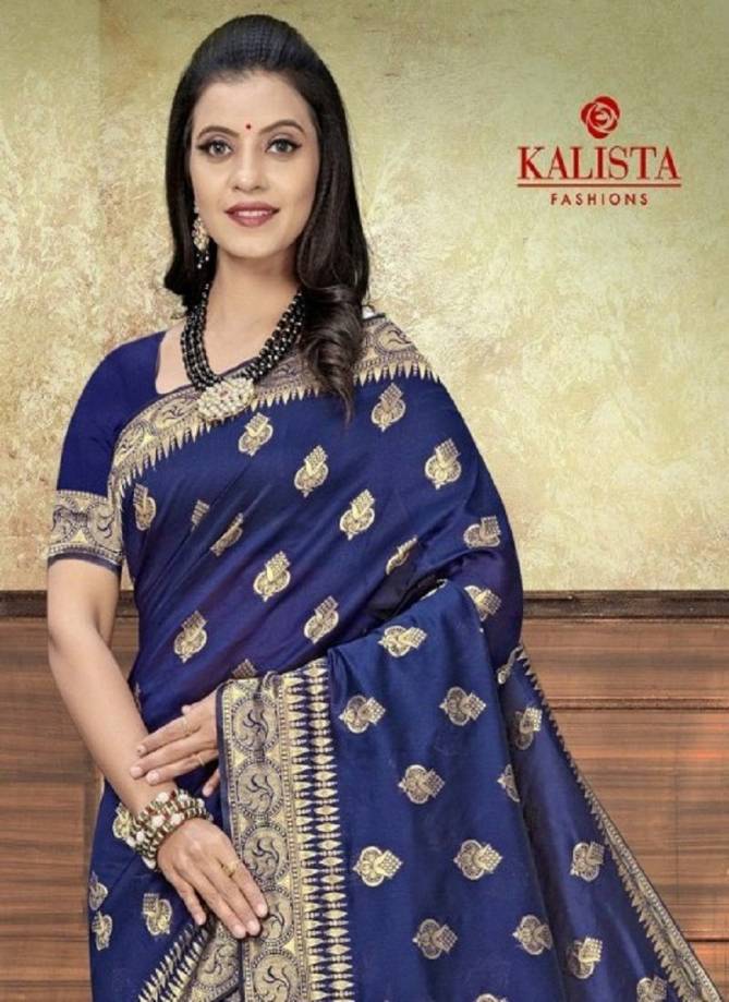 Kalista Ballika 2 Latest Fancy Designer Banarasi Silk Festive Wear Saree Collection